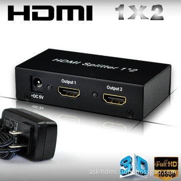 1x2 HDMI video Splitter 1.3v